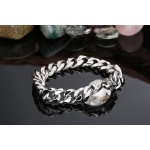 2016 punk rock and roll chain bracelet for man's best friend a simple style for men never fade mens bracelet sizes